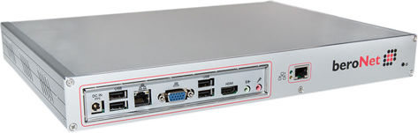 beroNet BNTA21-M VoIP-Gateway mit 4 FXS-Anschlüssen