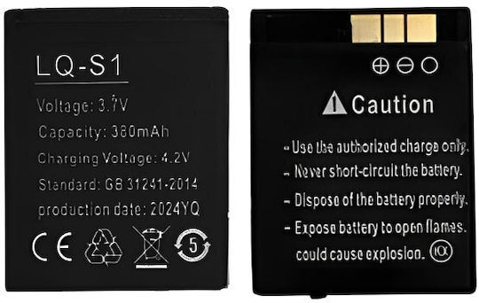 Батерия Lq-s1 Dz09 Смарт Часовник 380mAh