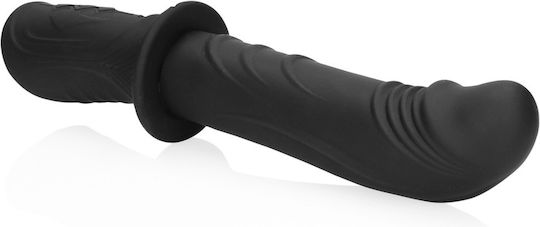 Shots Hand Held Vibrating Mini Ρεαλιστικός Δονητής 10cm Μαύρος