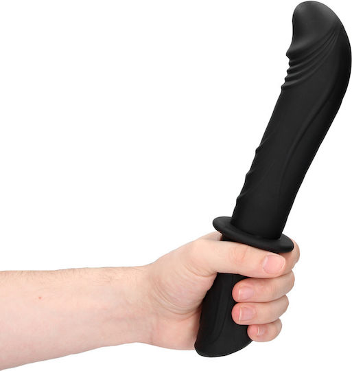 Shots Hand Held Vibrating Mini Ρεαλιστικός Δονητής 10cm Μαύρος