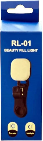 Selfie Flash Fill Light in Black color