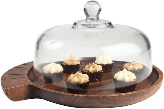 T&G Wooden Cheese Serving Platter 35cm