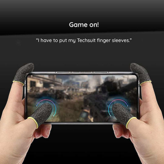 Techsuit Finger Sleeves FS3 σε Κόκκινο χρώμα