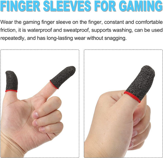 Techsuit Finger Sleeves FS3 σε Κόκκινο χρώμα