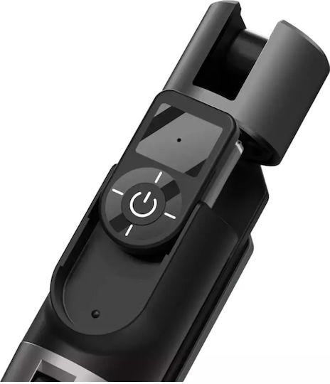 BWOO Selfie Stick με Bluetooth / Τηλεχειριστήριο Μαύρο