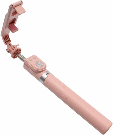 P86-TC Selfie-Stick mit Fernsteuerung Rosa