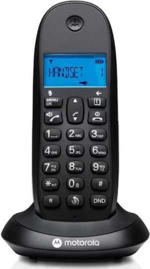 Motorola C1001CB+ Cordless Phone Black