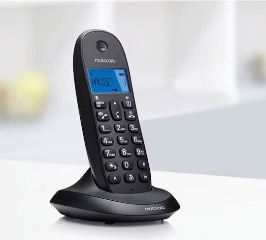 Motorola C1001CB+ Cordless Phone Black
