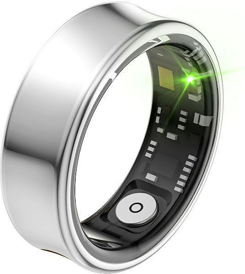 XO RS01 Smart Ring 16.1mm with Heart Rate Monitor Black