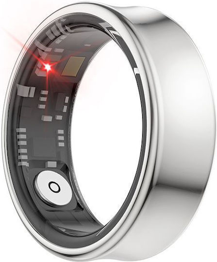 XO RS01 Smart Ring 16.1mm with Heart Rate Monitor Black