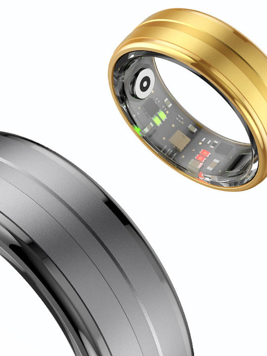 Techsuit R06 Inel Inteligent 19.8mm Negru