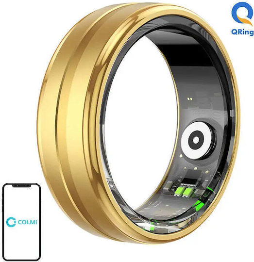 Colmi R06 Smart Ring 18.1mm mit Pulsmesser Gold
