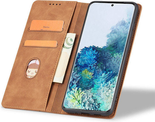 Bodycell Book Synthetic Leather / Leather Brown (Galaxy S25+)