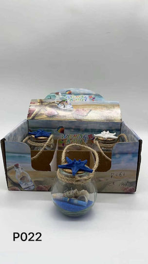 Διακοσμητικό Souvenir Μπουκαλάκι Κοχύλια 6pcs 251704 Διακοσμητικό Souvenir Μπουκαλάκι Κοχύλια 6pcs 251704