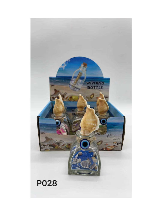 Διακοσμητικό Souvenir Μπουκαλάκι Κοχύλια 6pcs 251759