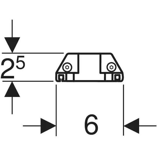 Geberit 505.093.00.2 Light Socket