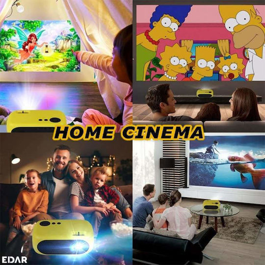 Mini Projector LCD Λάμπας LED
