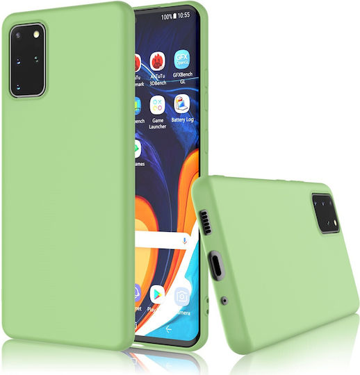 Sonique Liquid Back Cover Silicon Verde (Galaxy S20)