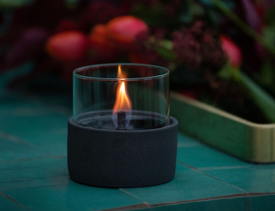 Tenderflame Desktop Bioethanol Fireplace Indoor Black 9.8x9.7cm