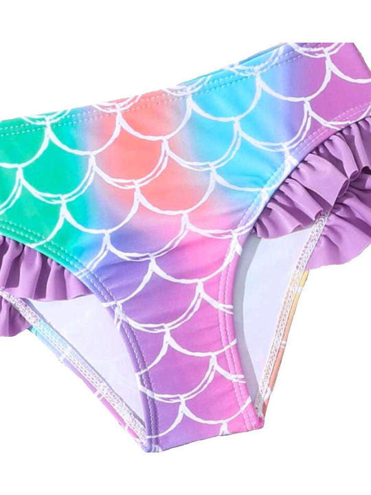 Tatu Moyo Kids Swimwear Bikini Pink, Light Blue, Purple