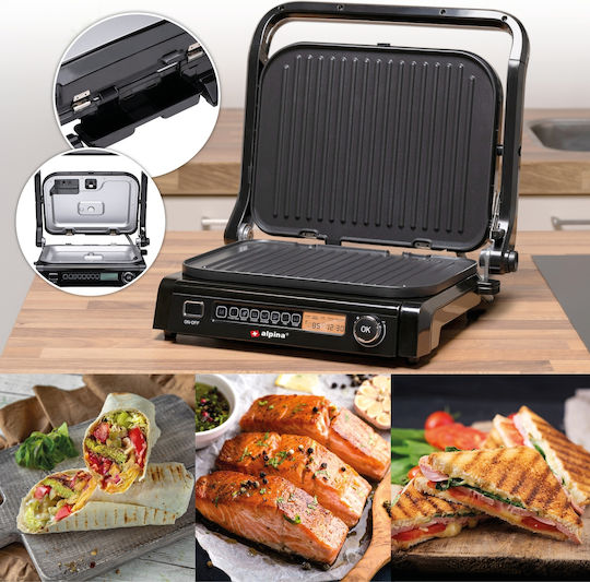 Alpina Appliances Sandwich Maker Grill 2100W 06451329