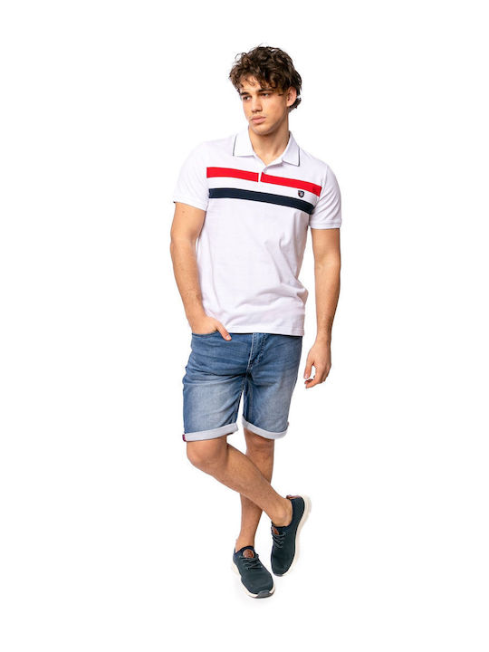 Polo Bluză cu mânecă scurtă White