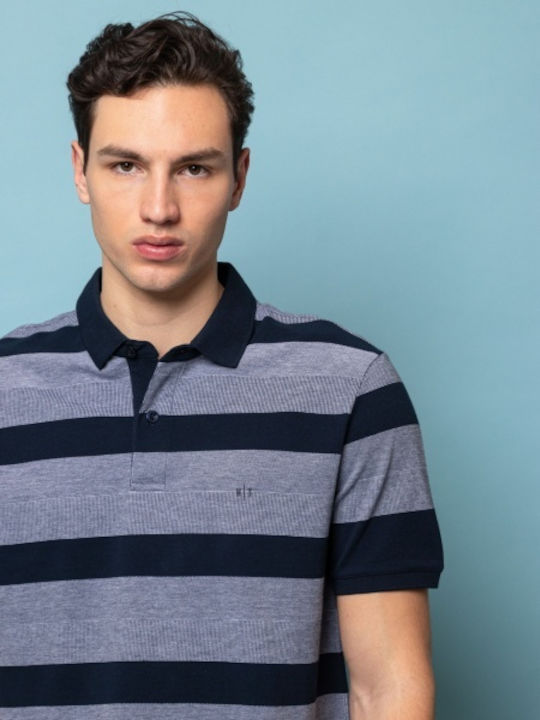 Polo Kurzarmbluse Dark Blue