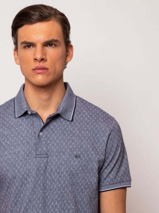 Polo Short Sleeve Blouse Blue