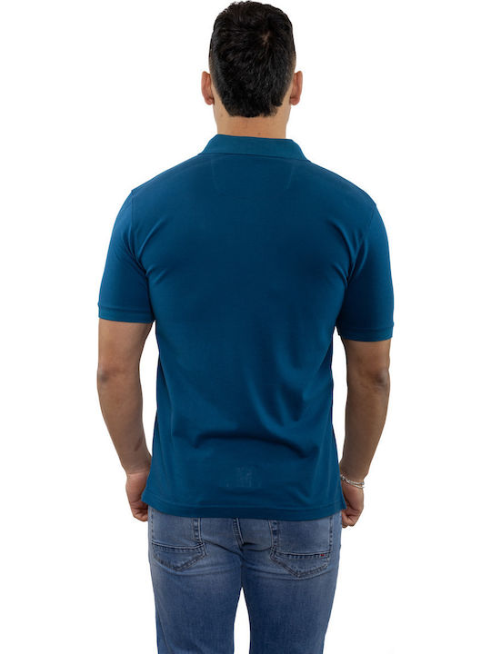 Polo Bluza Tricou Cu Mânecă Scurtă Turcoaz