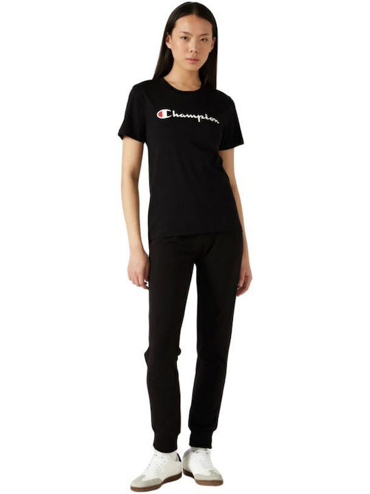 Damen Stoff Hose Schwarz