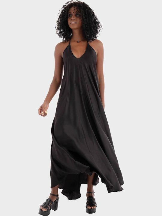 Καλοκαιρινό Maxi Φόρεμα Black