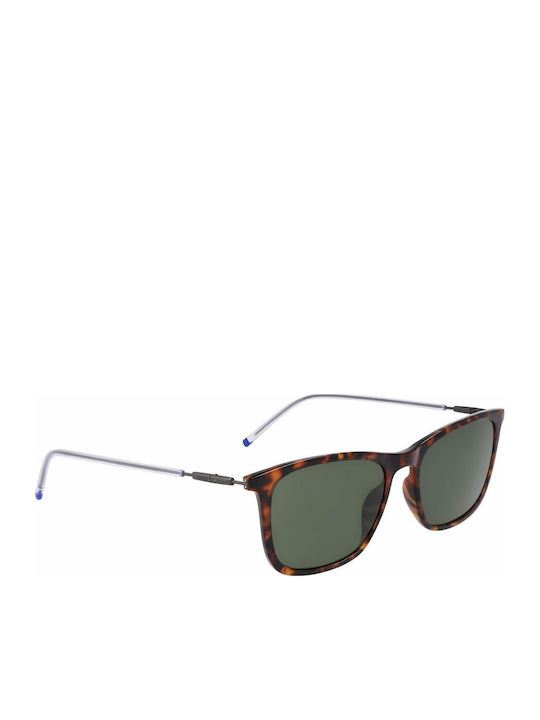 Zeiss Unisex Γυαλιά Ηλίου με Καφέ Ταρταρούγα Σκελετό και Πράσινο Φακό S0390343