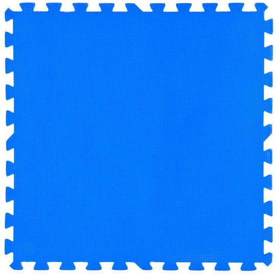 Spokey Gym Floor Puzzle Tatami Mat Blue 4pcs 61x61x1.2cm