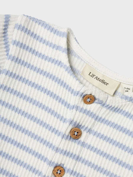 Lil' Atelier Baby-Strampler Zen Blau