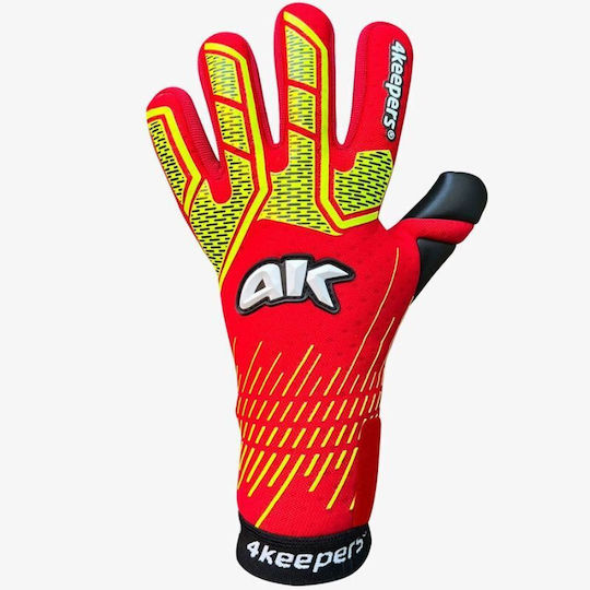 4Keepers Γάντια Τερματοφύλακα Παιδικά Κόκκινα