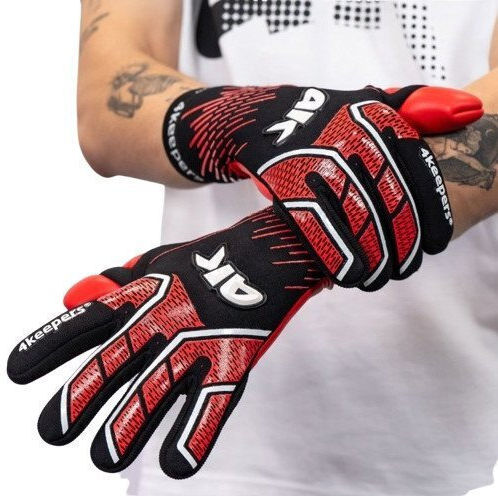 4Keepers Mănuși portar Adulți Negre