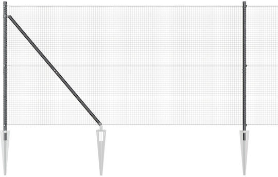 vidaXL Drahtgeflecht Gray 1.4x10m