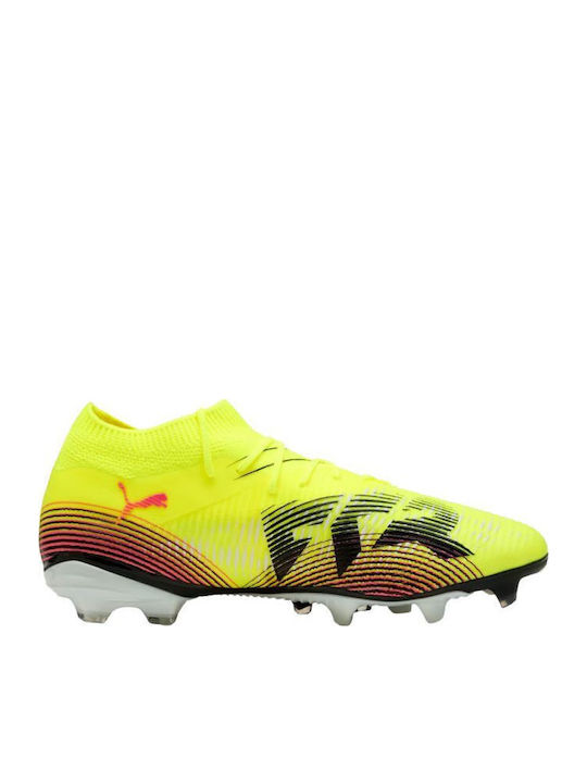 PUMA Future 8 Match Fußballschuhe mit Stollen Gelb