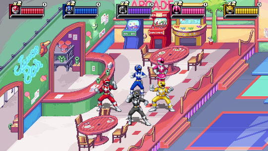 Mighty Morphin Power Rangers Rita's Rewind Switch Game