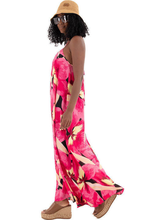 Alma Ella Sommer Maxi Damenkleid Rosa