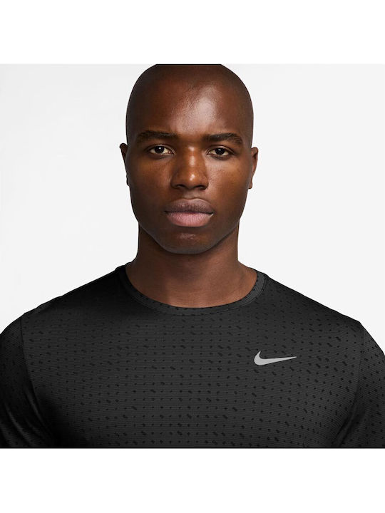 Dri-FIT Miler Breathe Dri-Fit Athletic T-shirt Black