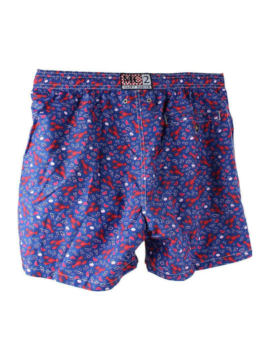 Lighting Micro Fantasy Men's Swimwear Shorts Purple with Patterns