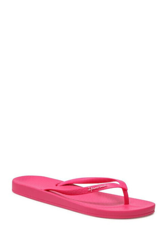 Omica Tan Fem Flip Flops In Fuchsia Colour