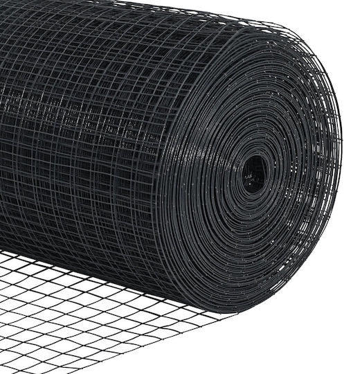 vidaXL Plasă de sârmă Module Gri 1x10m