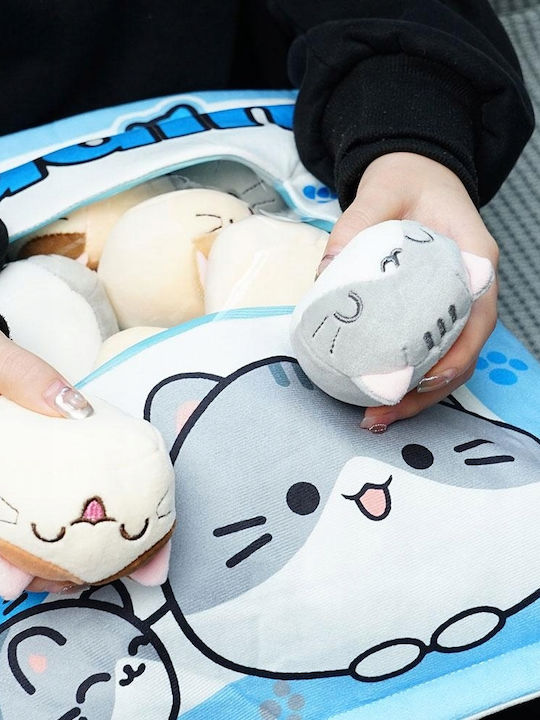 Pudding Pillow Kittens Plush Toys 8pcs Throwing Games