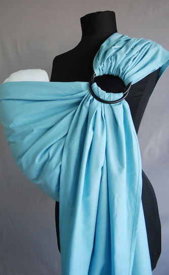 Sling Ring Tragesack Hellblau