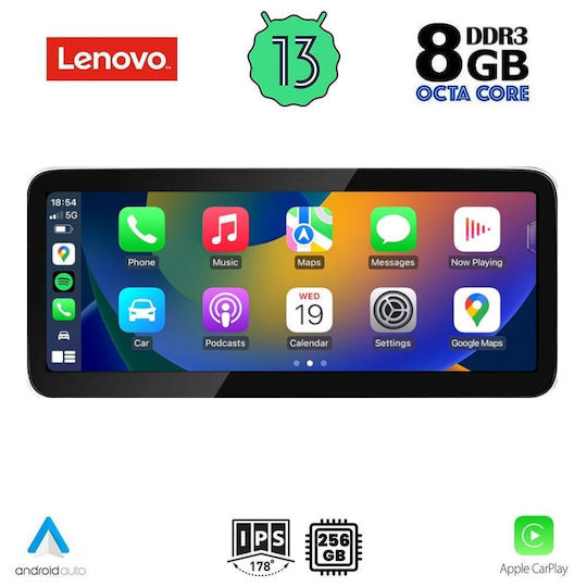 Lenovo Car Audio System for Mercedes-Benz CLA Class / GLA 2015-2019 (Bluetooth/USB/WiFi/GPS/Apple-Carplay/Android-Auto) with Touch Screen 10.33"