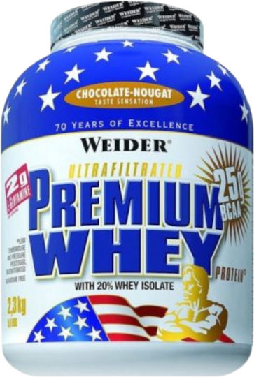 Weider Ultrafiltrated Premium Whey Протеин Суроватъчен с Вкус Ванилов карамел 2.3kg