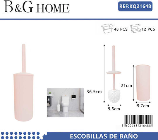 Plastic Coș de gunoi pentru baie Roz