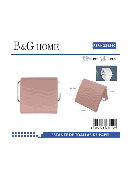 21810 Papierhalter Metallisch Rosa 5600938218109
